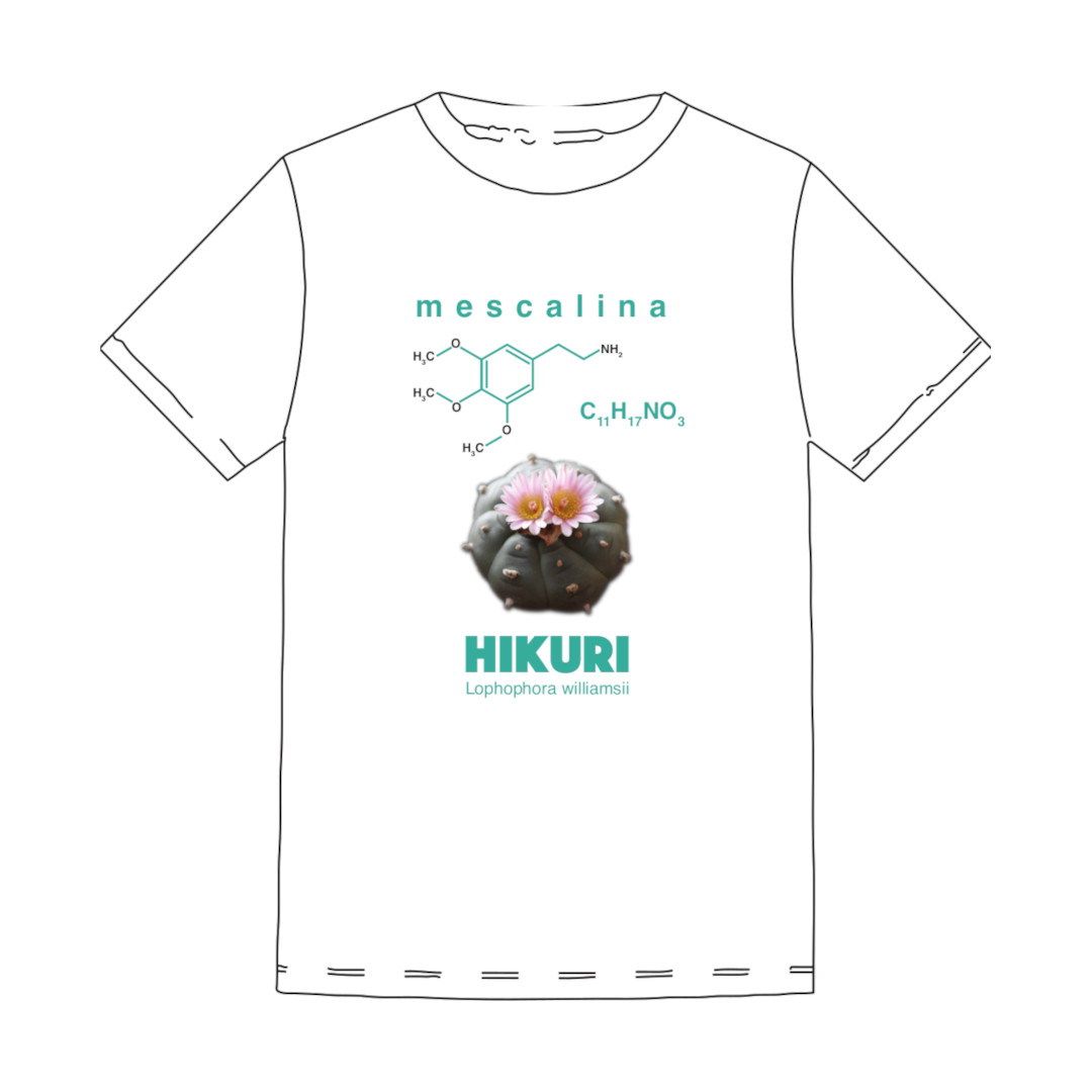 Playera de Lophophora williamsii: Un Homenaje a la Belleza de los Cactus Peyote