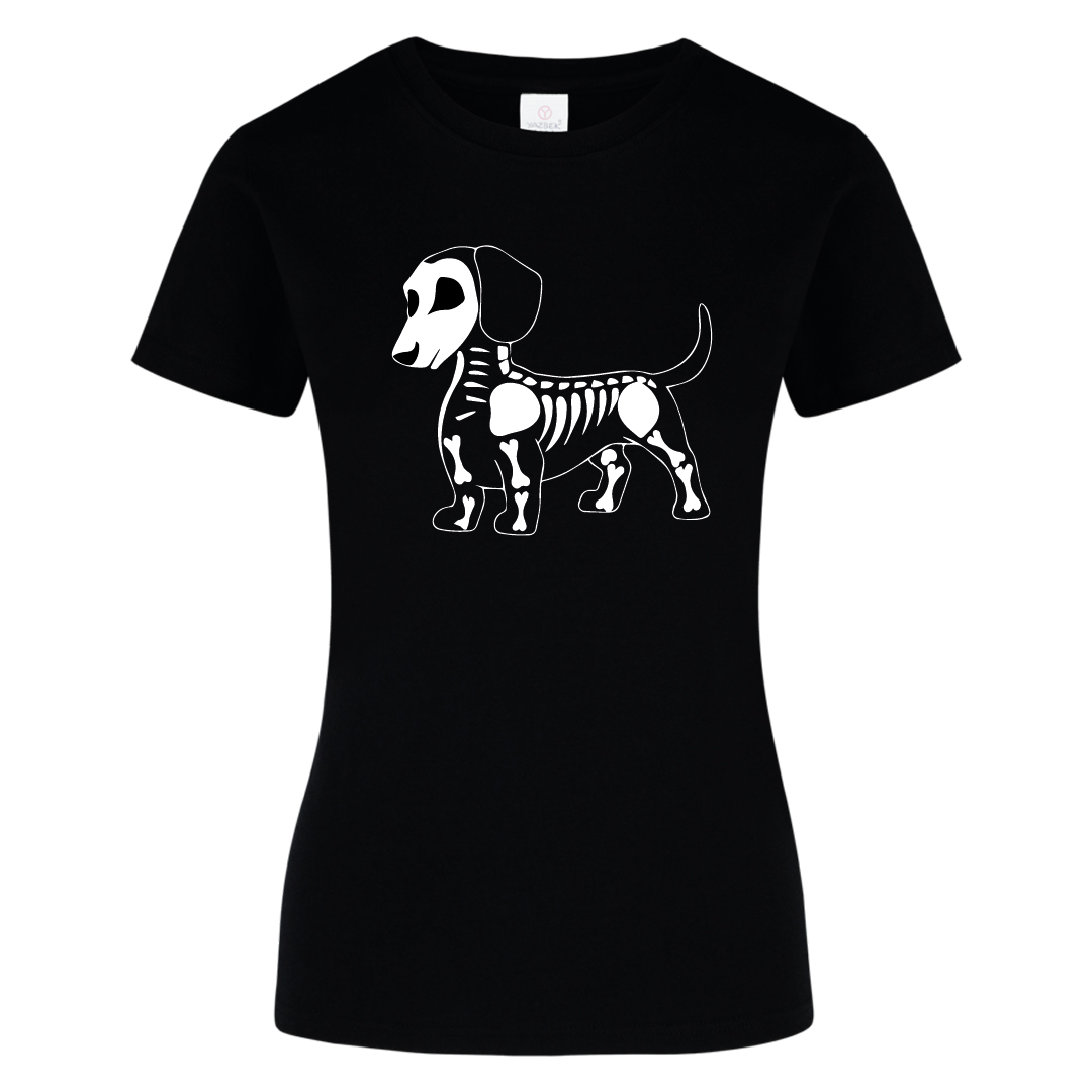 Playera de Perrito Calavera Diseño para Amantes de Caninos