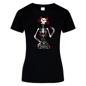 playeras de calaveras, playeras día de muertos, playeras mexicanas, playeras locas