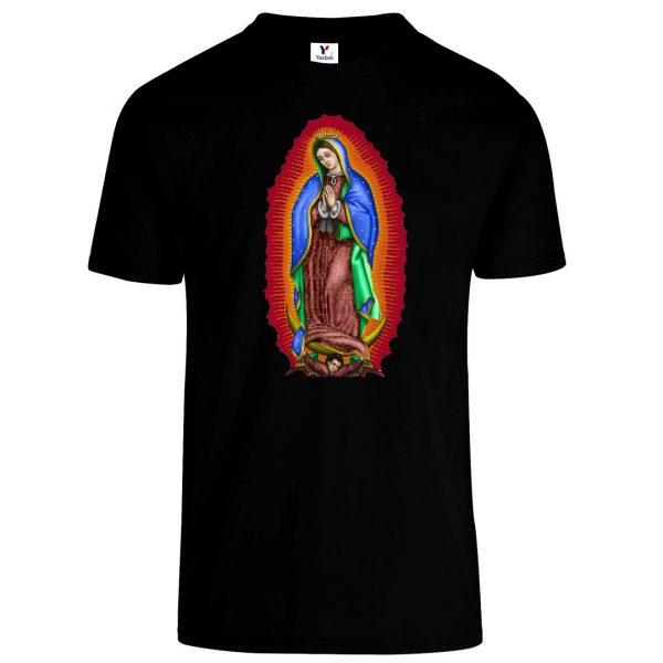 Playeras de la virgen de Guadalupe diseño clasico