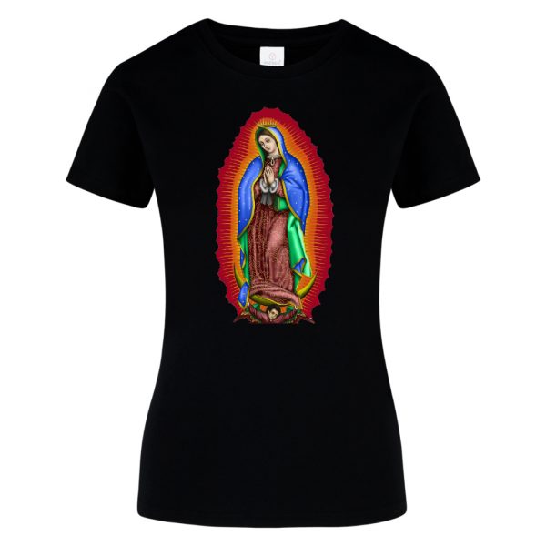 Playeras de la virgen de Guadalupe diseño clasico
