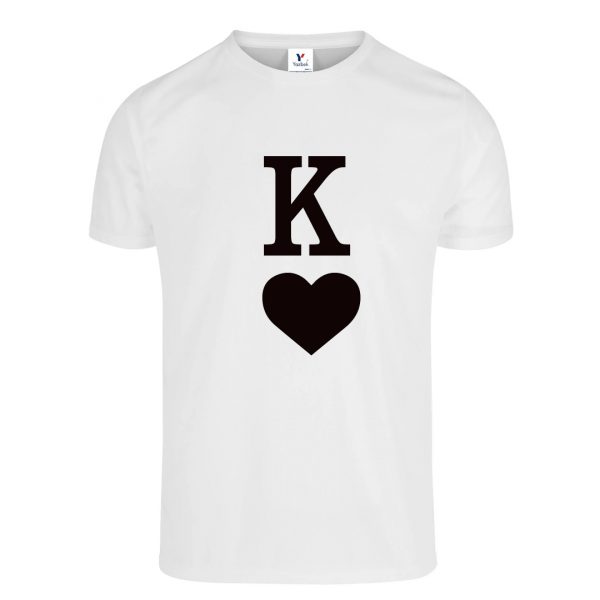 Celebra el amor y la diversión con nuestras playeras en pareja de naipes. Diseñadas para ser el regalo perfecto