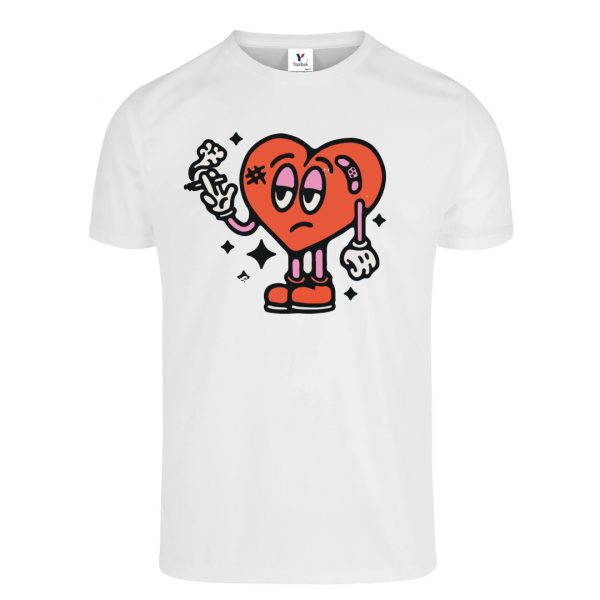 Playeras San Valentín corazón decepcionado