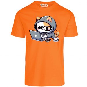 Playera "Gato Hacker | Coder Cat"