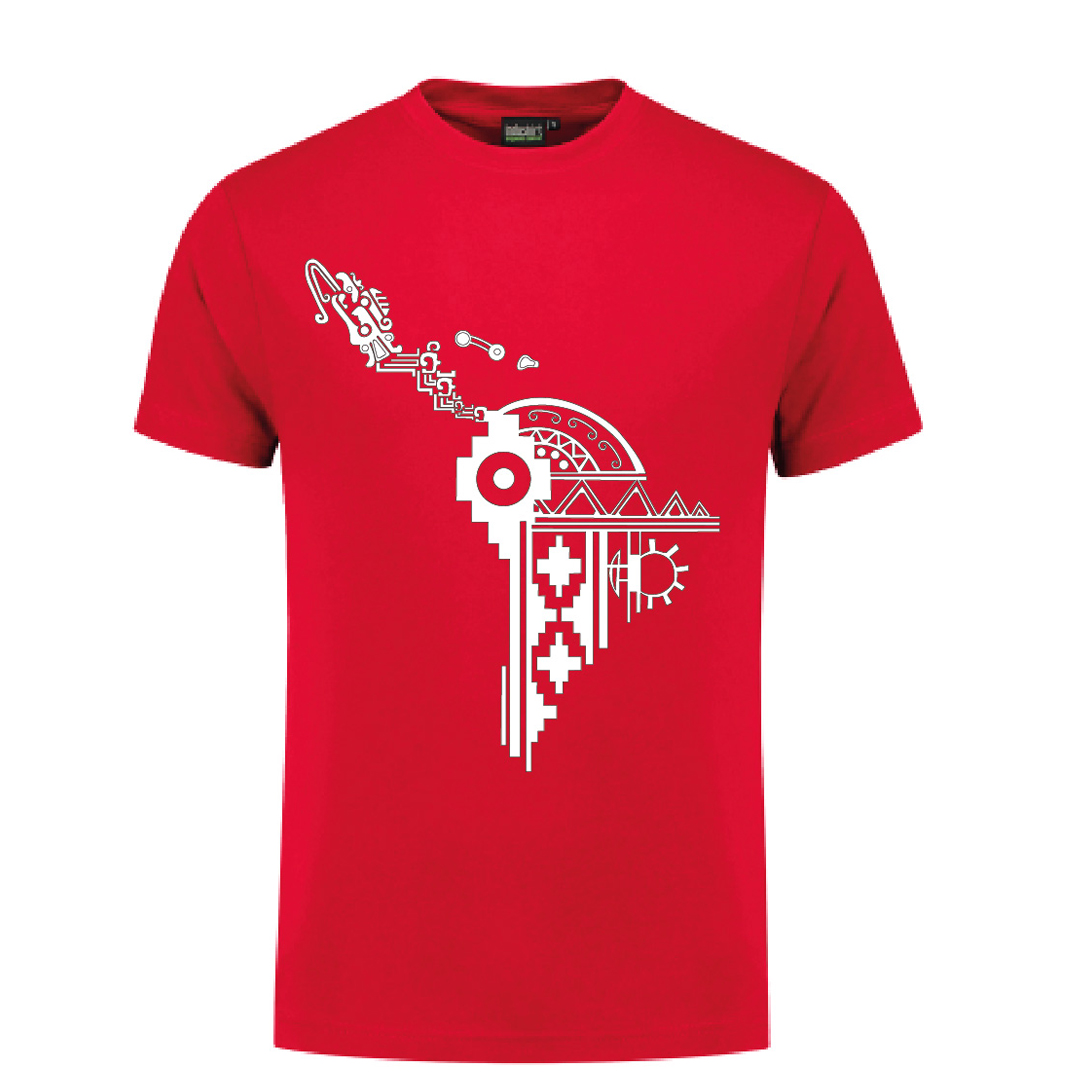 Playera "Corazón Ancestral" | Geografía y Espíritu Latinoamericano
