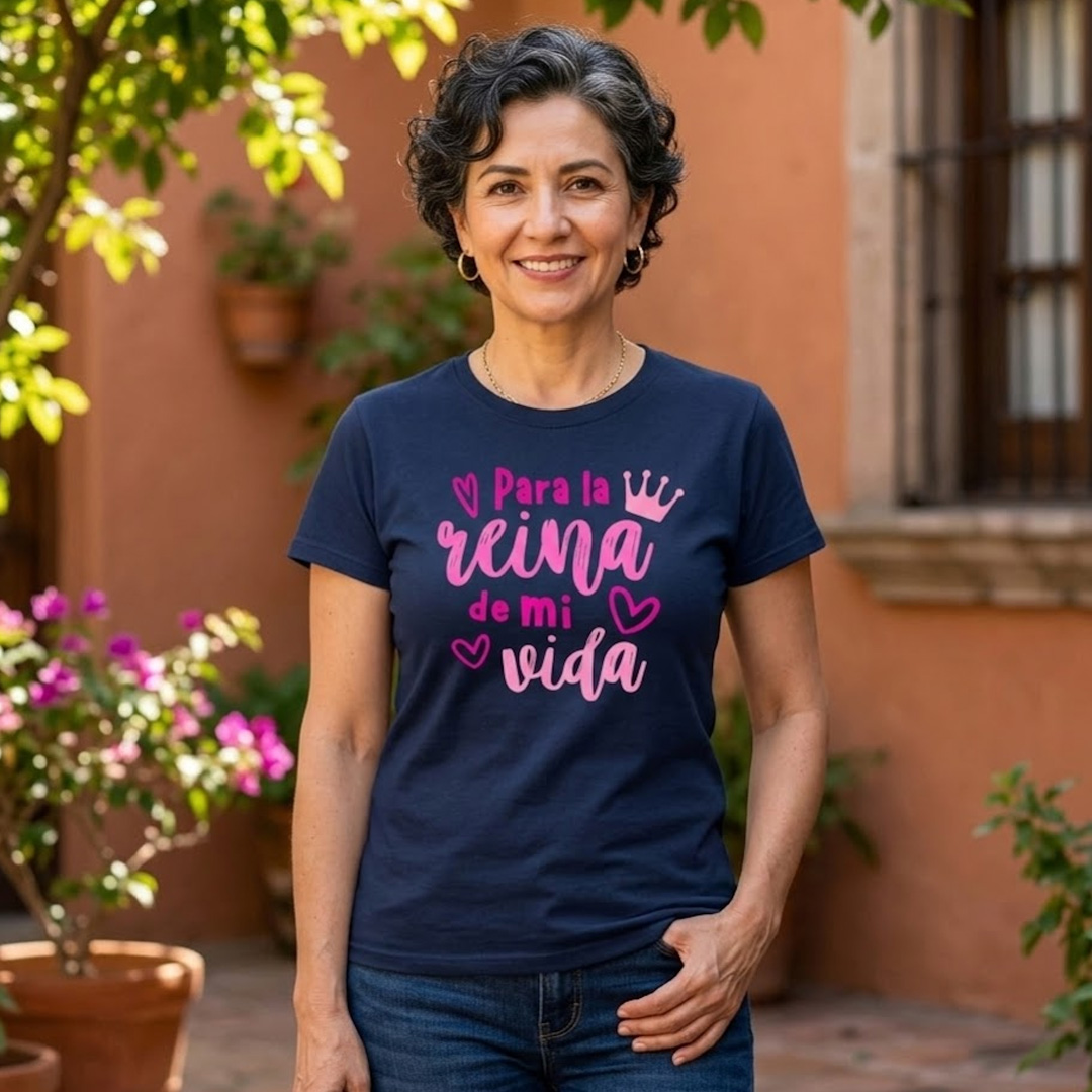 Playera "Para la Reina de mi Vida" – Edición Especial Yofy - Image 2