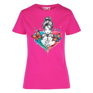 Playera de Dama "Amor Infinito de Mamá" – Colección Especial Yofy